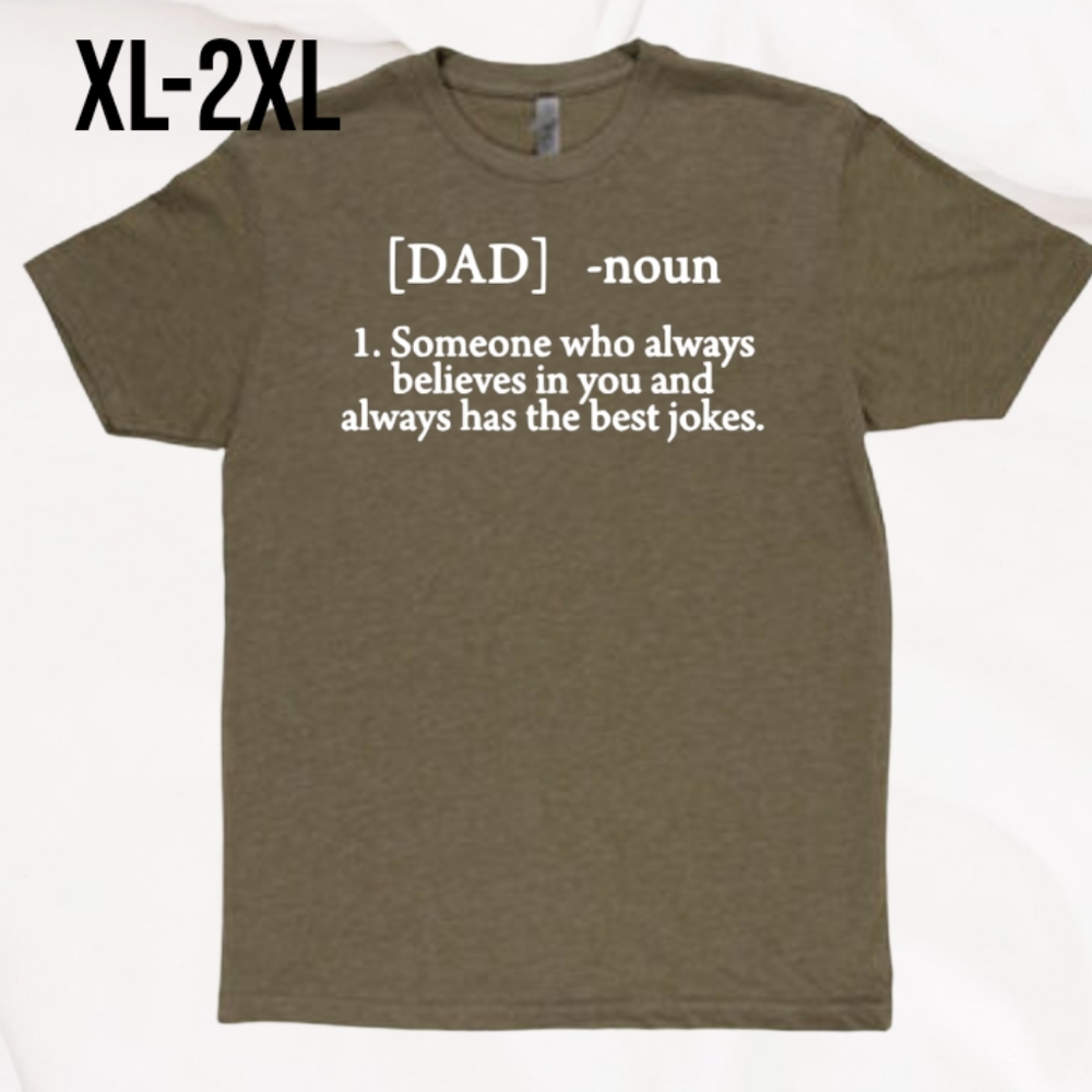 Dad definition Tri-Blend Tshirt XL-2XL